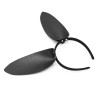 Kiotos Oreilles de lapin Bunny Simili noir